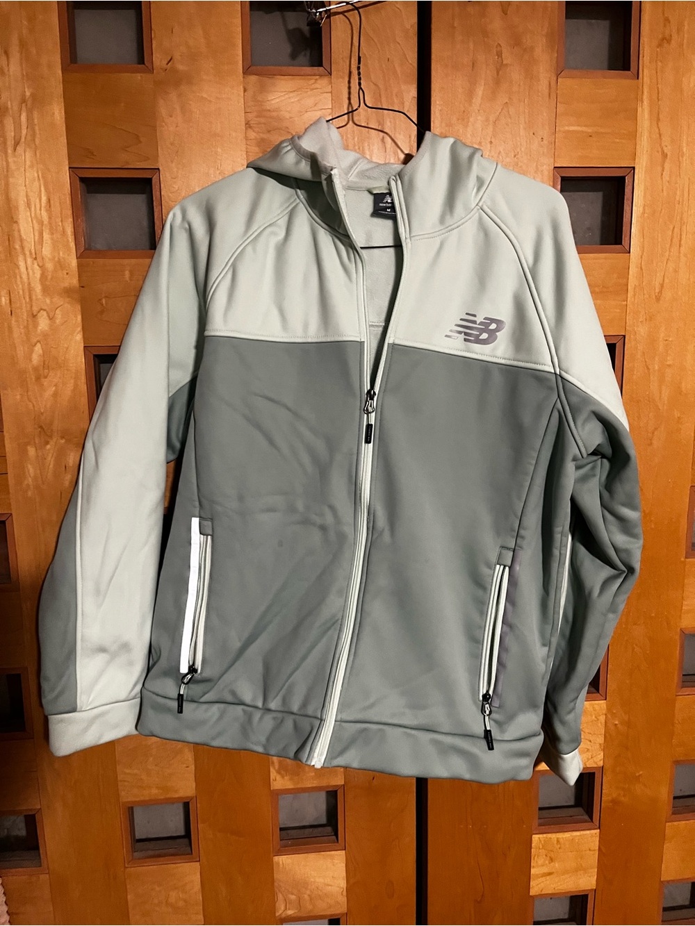 New Balance Hardshell Fleece Hoodie, M